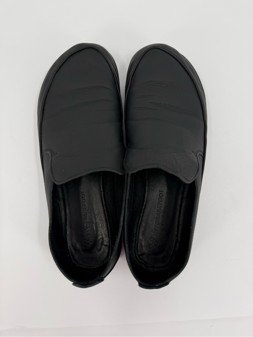 Vivobarefoot Opanka I Leather Slip On Shoe in Black Size 37 - Picture 5 of 10